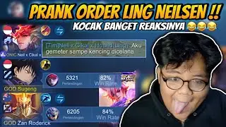 Prank Order Ling Neilsen !! Kocak Banget Reaksinya Awokwok😂