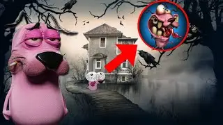 COURAGE SCARED IN HAUNTED HOUSE [HORROR GAME]