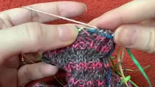 Knooking the Purl Stitch - Eastern/Japanese Style
