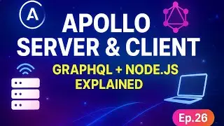 Apollo Server & Apollo Client Explained | GraphQL + Node.js Tutorial | Ep 26