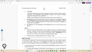 CAT PAT 2025 | The Appendices | Grade 12 | DBE