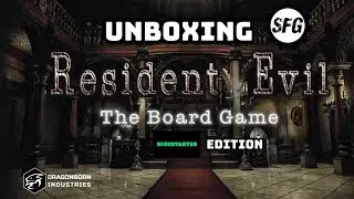 Spoilers - RESIDENT EVIL - the board game - UNBOXING - Steam forged games - kickstarter