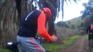Tres simpáticos tipos sin mucha forma física, se animan a hacer una ruta en MTB
