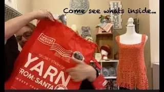 Santa Bags from Lion Brand!   🧶🧶🧶🎅🏻🎅🏻