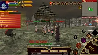 WALK Online Mobile: BETA TEST - Balete Map Party Leveling with other Campus (LEONINE MAP BE LIKE)