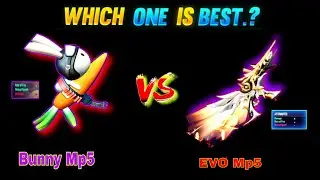Mp5 CANDY BUNNY SKIN ABILITY TEST | VS EVO Mp5 | OB38 NEW CANDY BUNNY MP5 SKIN REVIEW