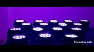 Tachos de led outdoor 14x15w 5in1