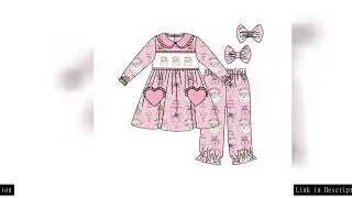 Boutique Children Christmas Outfits Ruffles Girls Pink Santa Claus Pajamas Set Kids Candy Pyjamas Cl