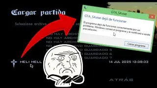 Como solucionar crasheos en GTA San Andreas 🤯💯