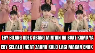 EBY MINTA SAMA OWNER NYA MAKANAN YANG DIMAKAN NYA BUAT ZAHRA KARNA RASA COKLAT KESUKAAN ZAHRA