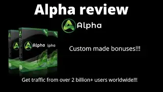 ALPHA review ⚠️WARNING⚠️ DONT BUY ALPHA WITHOUT MY CUSTOM BONUSES 👷CUSTOM👷 BONUSES!!