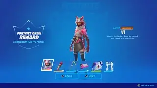 The February Crew Pack Skin Is Here! (Item Shop Review)