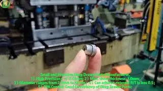 Customized Micro and Precision Deep Drawing Products | Deep Drawn Metal Stamping | Deep Drawn Parts