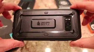 Samsung Galaxy s8 Spiegen Neo-Hybrid vs Supcase Unicorn Beetle Pro Case