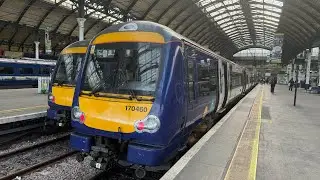 Northern 170 Trains - Doncaster to Hull Rail Ride