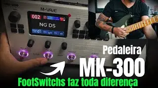 MK 300 - CRIEI 4 TIMBRES, SEM CAPTURAS O SOM J&Aacute; CHEGA! #mvave #mk300