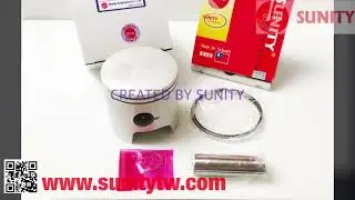 TAIWAN SUNITY - PISTON PIN CLIPS WITH RINGS 676-11630-00 679-11631-00 for Yamaha 2 stroke 40hp