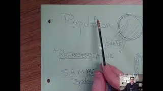 Populations & Samples, Especially Representative Samples