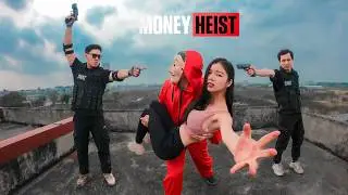 MONEY HEIST PARKOUR vs POLICE || RESCUE and ESCAPE (Epic Parkour Chase)