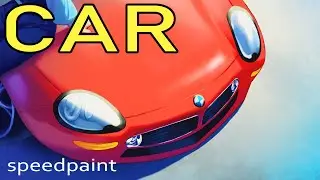 Carly with a car (transformers gen1) | speedpaint |