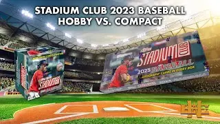 2023 Topps Stadium Club Hobby vs. Compact! Is one better than the other?