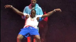 BIG BOOGIE LEAVES GF CARMEN AT HOME & ACTS A FOOL ONSTAGE