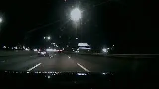 Leaving Boston and drive along I-93 South in Massachusetts