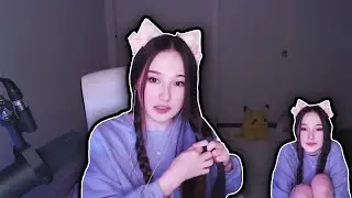 Tina BRAIDING Her Hair Tutorial