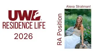 Alexa Stratman’s RA Application for 2026-2027 School Year at UWL