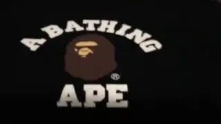 A Bathing Ape Bape College/OVO Jordan Tshirt