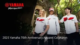 2025 Yamaha 70th Anniversary Apparel Collection
