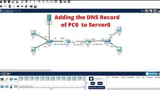 DNS Server Configuration in Packet Tracer | How to Send DNS Traffic In Packet Tracer