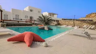 Lux Villa, 5 Master BR, Private Pool, Sunset View | Mykonos, Greece | Hotel Review 🏩