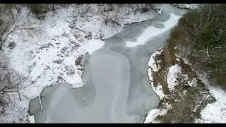Drone of Interlochen Arlington Winter 2/16/21