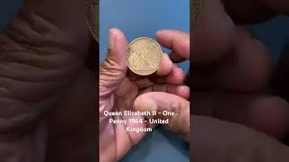 1964 One Penny, United Kingdom #preciousmetals #gold #coinscollection #history
