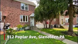 912 Poplar Ave, Glenolden PA Video Tour