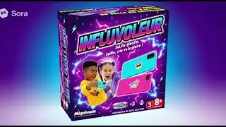 INFLUVOLEUR ! Le cadeau id&eacute;al pour les f&ecirc;tes !