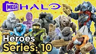 Series 10 of EVERY Mega Construx Halo Hero - THE BEST SERIES EVER?!?!??