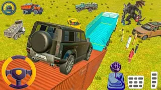 A Truck Driver Stole a Defender Car Right in Front of The Villagers & The Police Officer Arrived