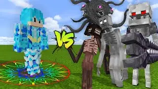 ORIGINAL KING vs. PRIME SKELETON, SCP-096, SIREN HEAD and WITHER STORM! || BATTLE FOR THE THRONE!