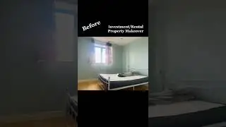 Investment Property Makeover on a Budget 💶💸 #makeover #diy #homeupdatesonabudget #rentalproperty