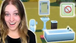 Los Sims 4 pero PRIMERO PONGO LOS MUEBLES y luego LAS PAREDES 🏡 | Reto Construcción ||