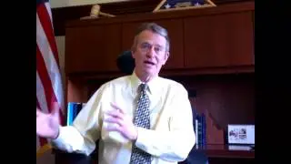 Lieutenant Governor Brad Little speaks