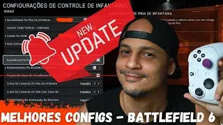 ATUALIZADO - Melhores CONFIGURAÇÕES de CONTROLE para o BATTLEFIELD 6 #bf #xbox #playstation #pc