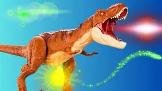 Ultimate Dinosaur Collection Jura: Therizinosaurus, TRex, IRex, Pyroraptor & More | Jurassic World