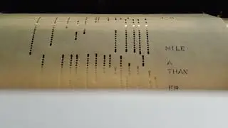 Moon River by Bud Nobel on Playrite Player Piano Roll 9097