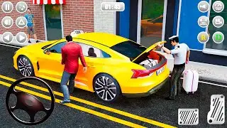 Russian Taxi Driving Simulator Game 2023 - Luxury Taxi Cab 3D | Android GamePlay