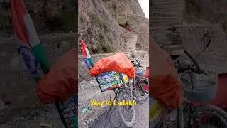 Jammu Kashmir ❤️ way to Ladakh 🚴 All India Cycle Yatra 🥰