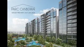 PARC CANBERRA, first EC in 2020 at SEMBAWANG,Next of Canberra MRT, Developer Sales HOTLINE 9067 2388