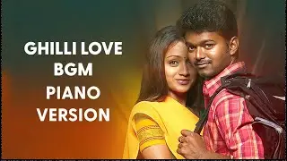 Ghilli Love BGM | Piano version | Vidyasagar | Keys by Bhuvi
